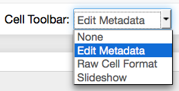 Activating Edit Metadata Button